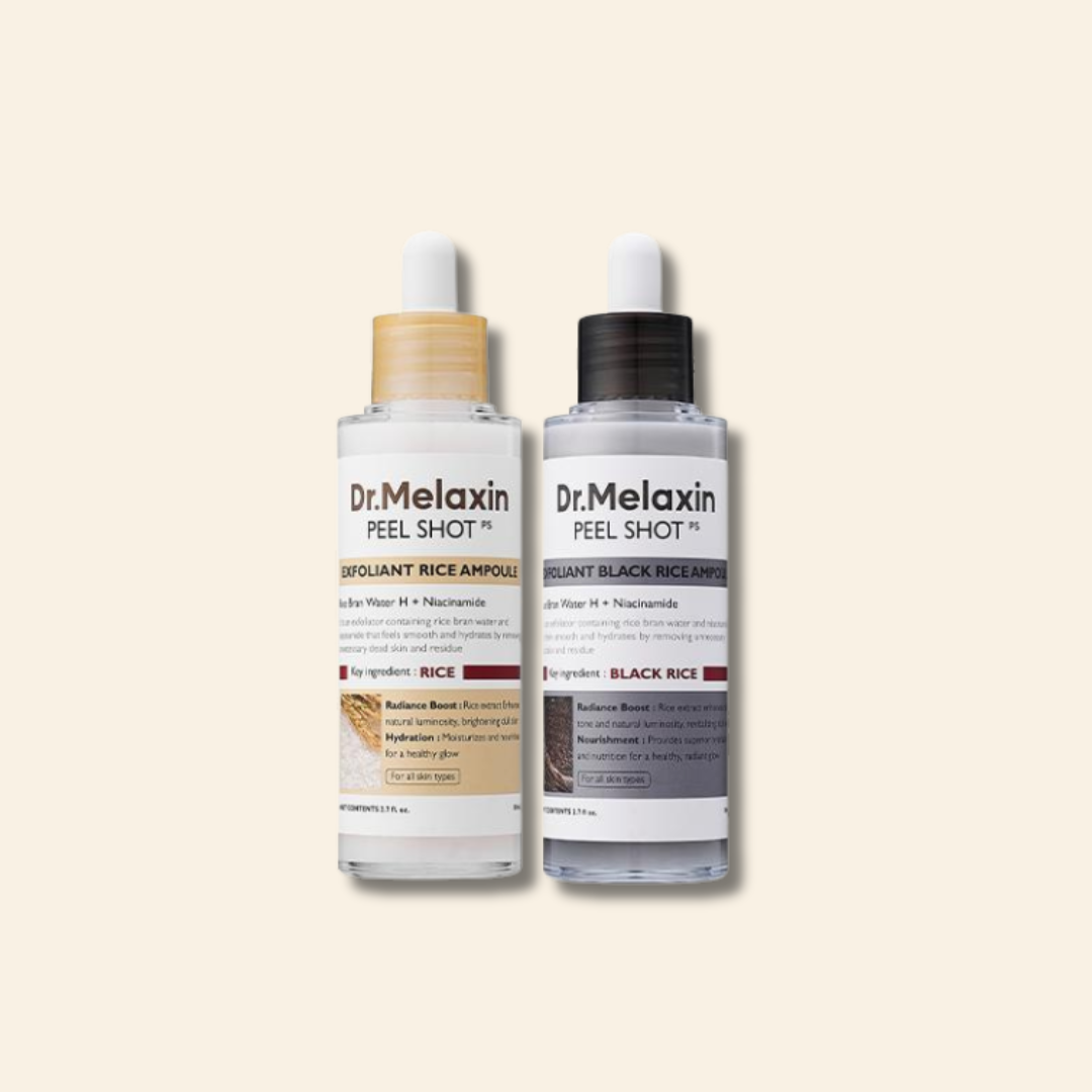 Peel Shot Glow Rice Ampoule Duo
